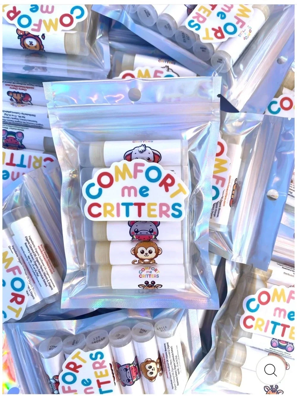 Comfort Me Critters Lip Balm Multipack - Colorful Pack